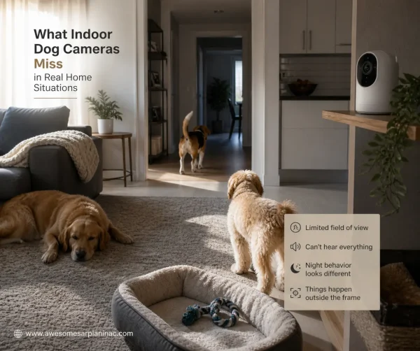 golden retriever beagle poodle indoor dog camera blind spots home